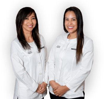 Two of our Nona Smiles hygienists smiling