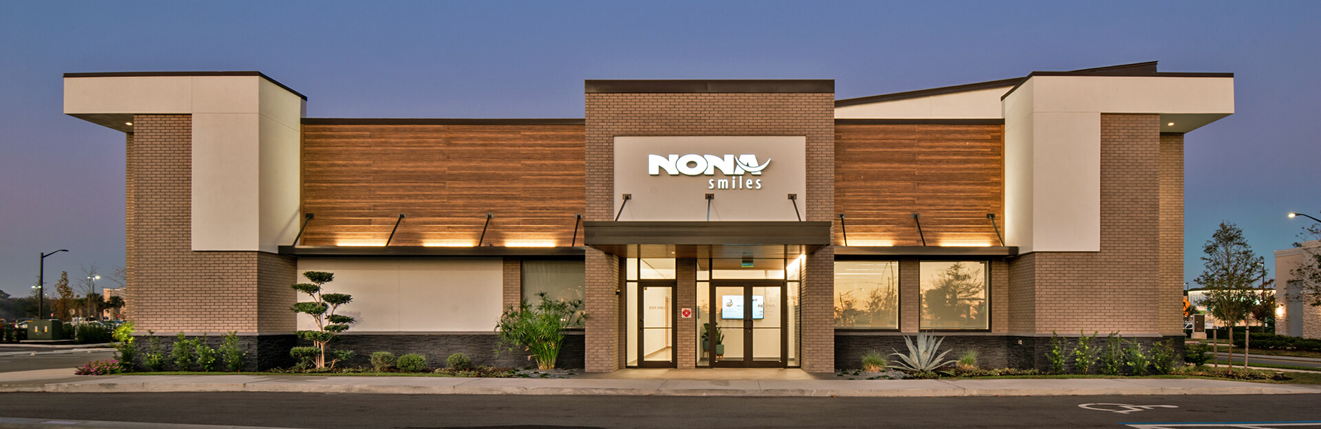 The Nona Smiles dental office building